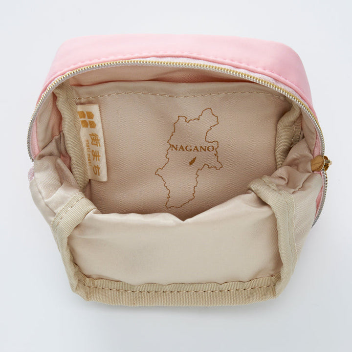 街まち Bloom series ミニポーチ&ポケットミラーセット/長野 カーネーション