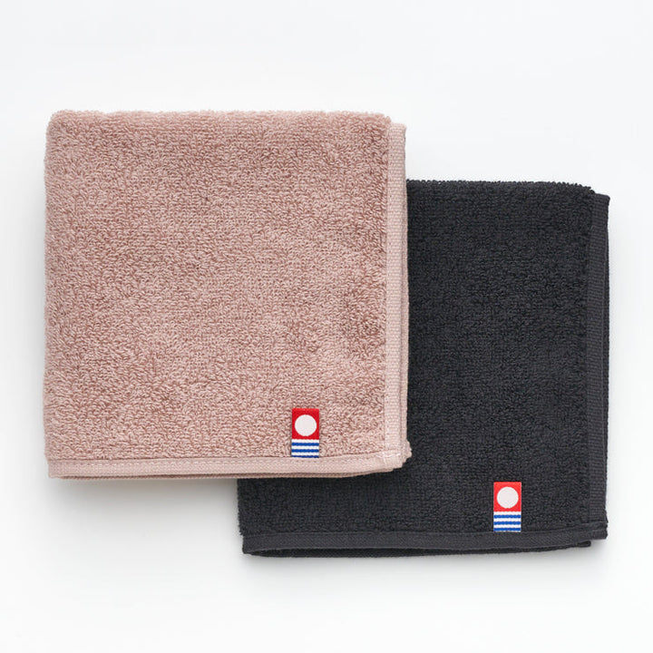 街まち 47palette タオルハンカチセット(3枚入)/07福島県 セピア系/ミント系