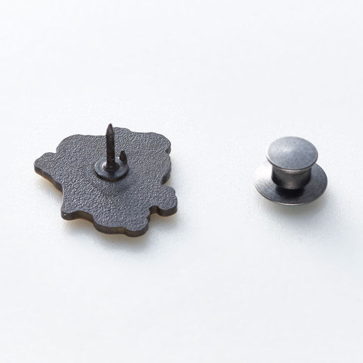 日本列島ピンバッジ/関東 アンティークゴールド