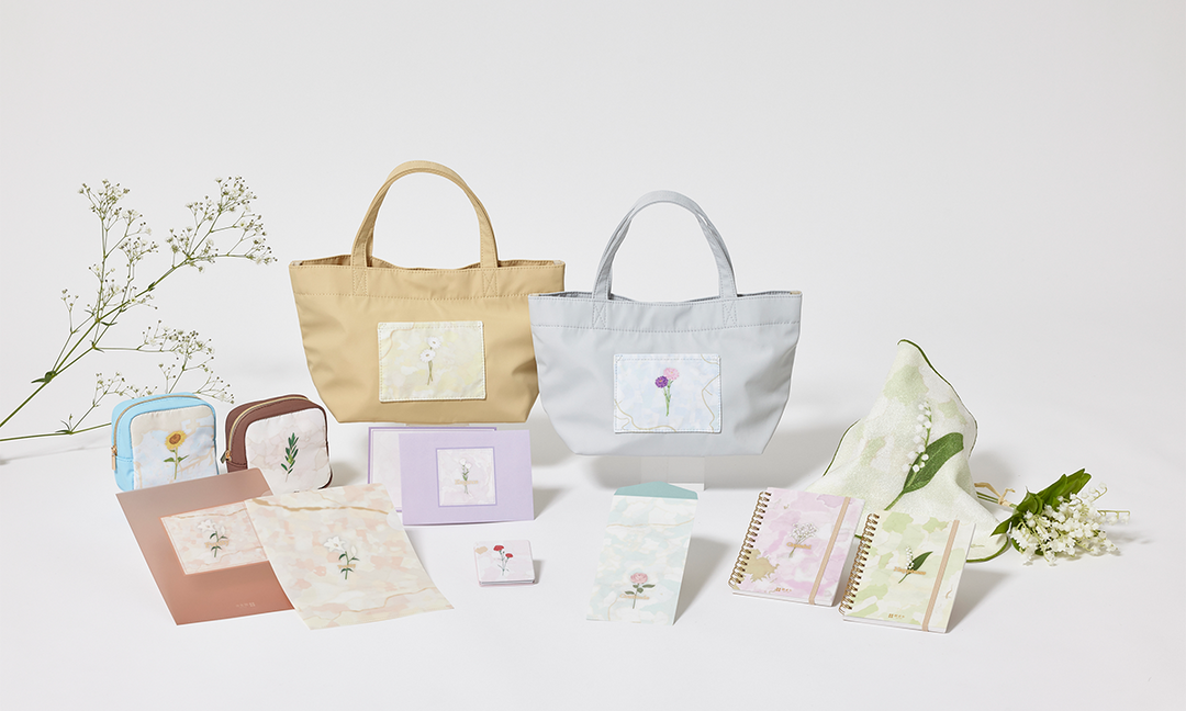 お花×地図 お花の生産地に思いを馳せる 「街まち Bloom series」