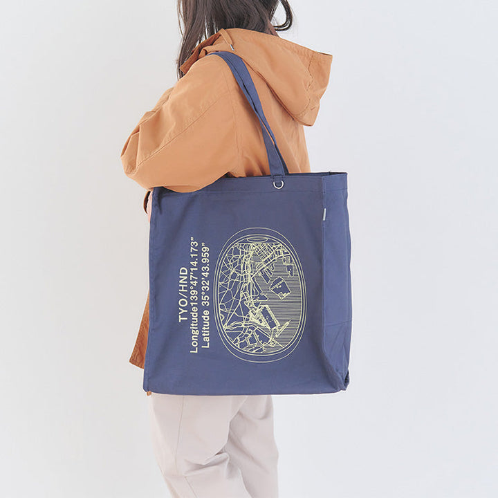 【予約商品】キャンバストートバッグ（ファスナー付）/羽田空港