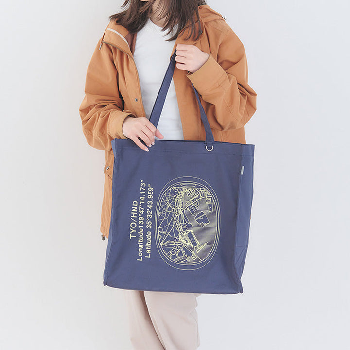 【予約商品】キャンバストートバッグ（ファスナー付）/羽田空港