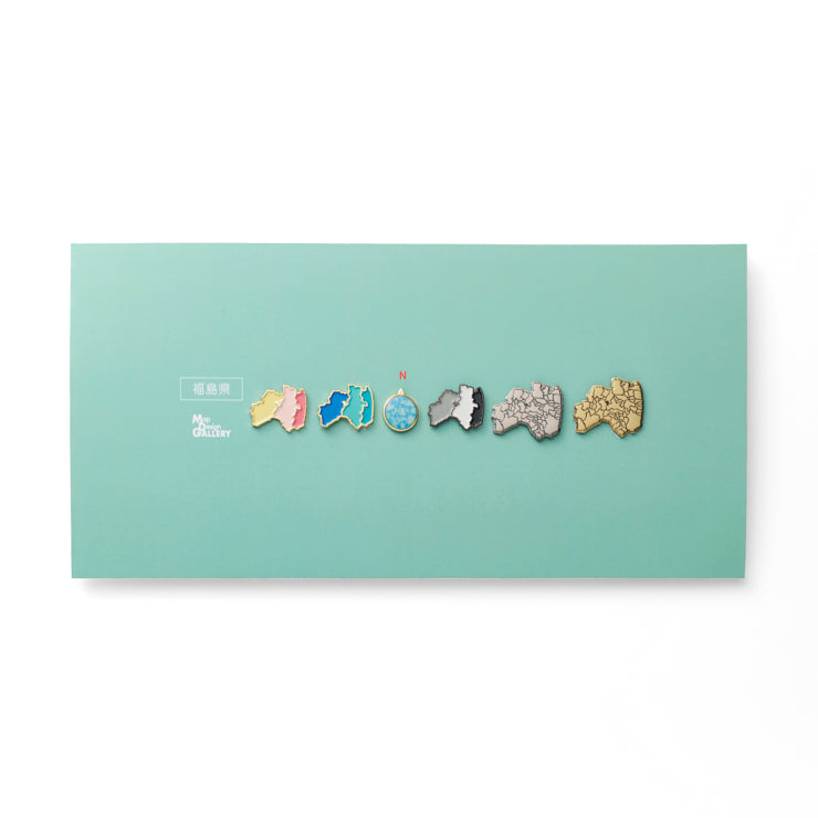 【受注生産】ピンバッジ都道府県セット/07福島県