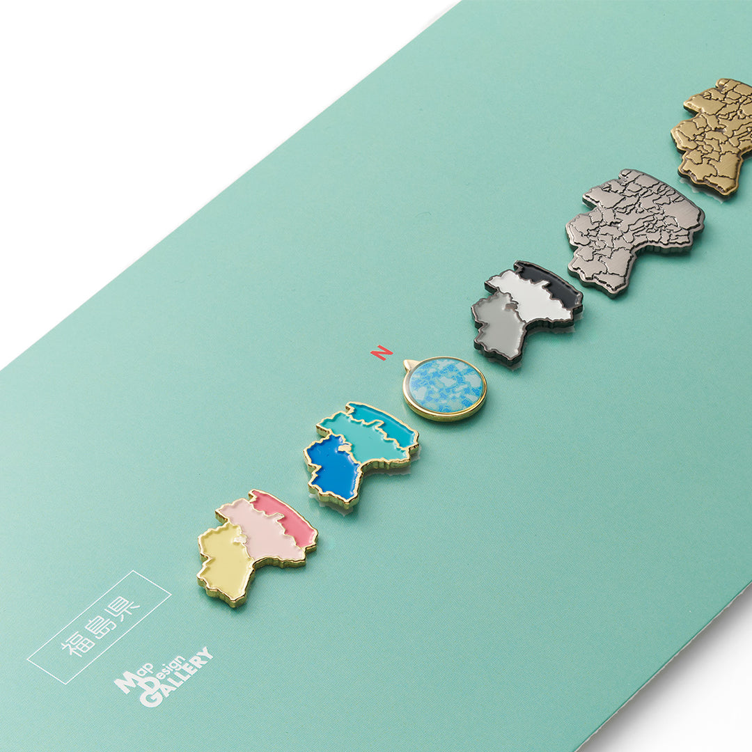 【受注生産】ピンバッジ都道府県セット/07福島県