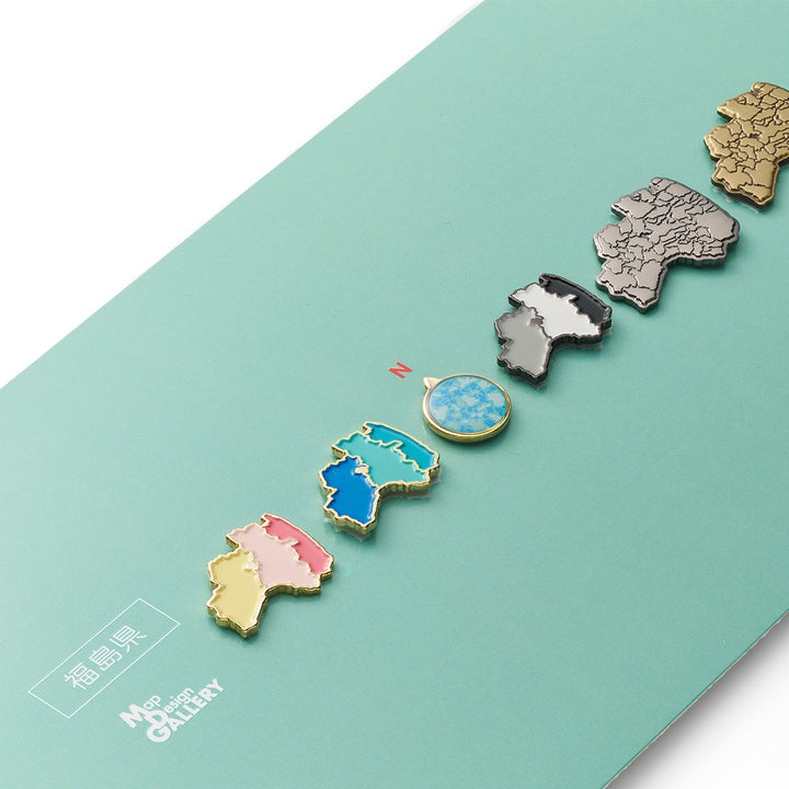 【受注生産】ピンバッジ都道府県セット/07福島県