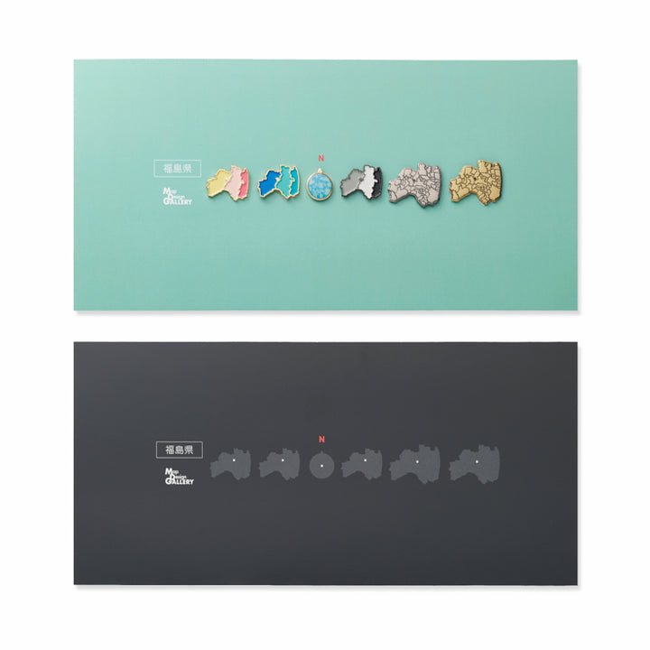 【受注生産】ピンバッジ都道府県セット/07福島県