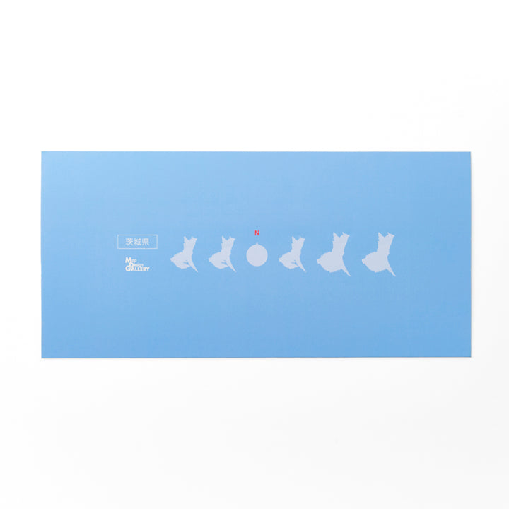 【受注生産】ピンバッジ都道府県セット/08茨城県