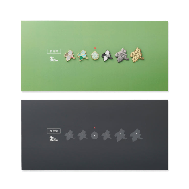 【受注生産】ピンバッジ都道府県セット/10群馬県