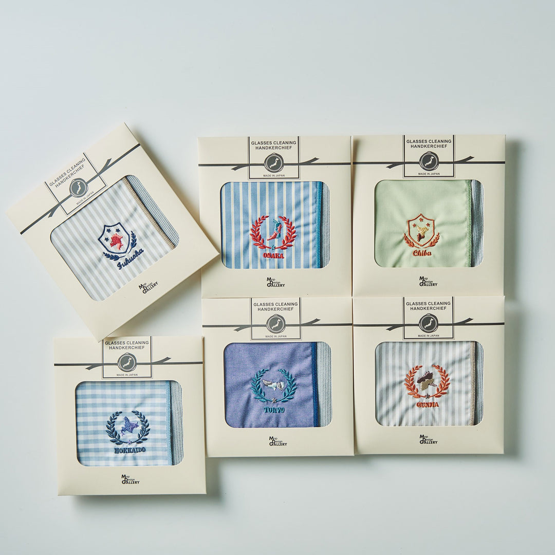 刺繍ハンカチ/大分県