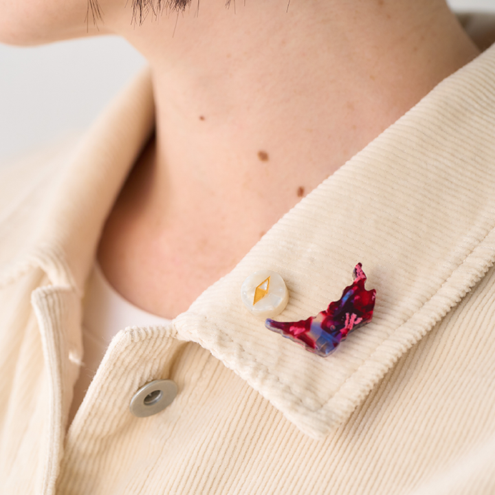 都道府県ブローチセット/40 福岡県