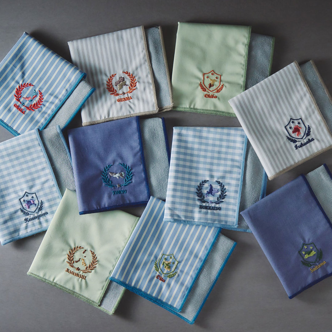 刺繍ハンカチ/大分県