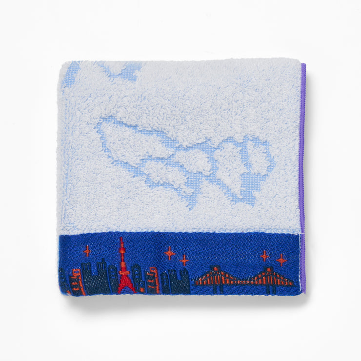 ジャカード織タオルハンカチ｜Map Design GALLERYオンラインストア