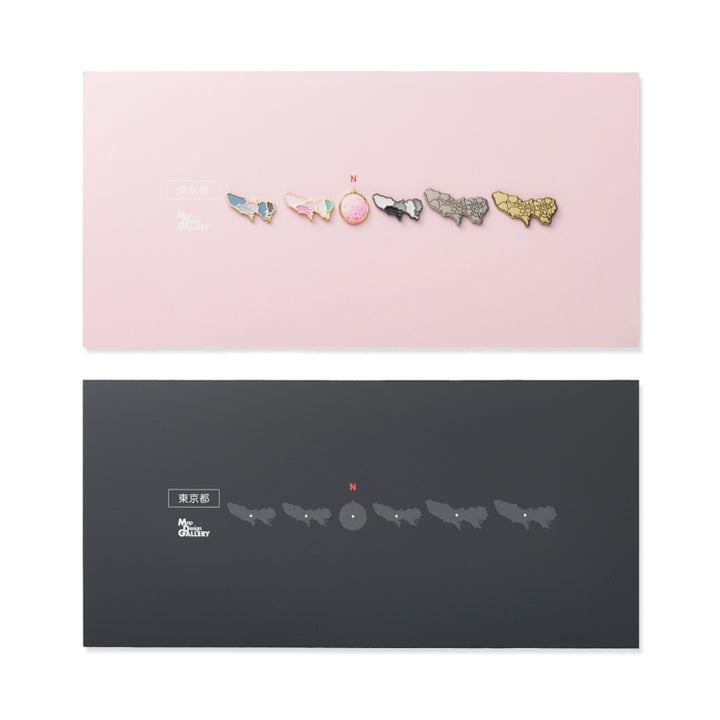 【受注生産】ピンバッジ都道府県セット/13東京都