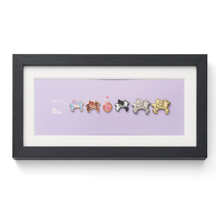 【受注生産】ピンバッジ都道府県セット/14神奈川県