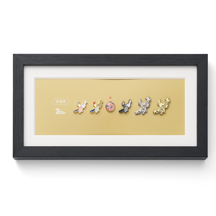 【受注生産】ピンバッジ都道府県セット/15新潟県