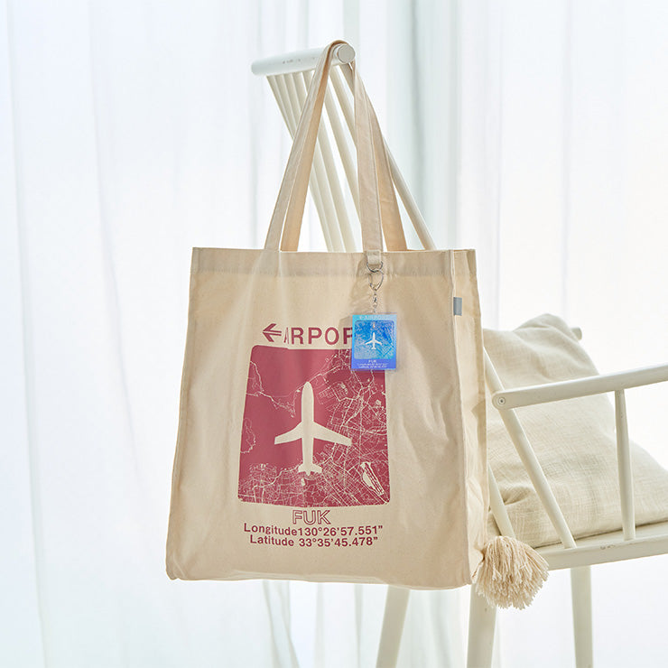 2連アクリルキーホルダー/福岡空港