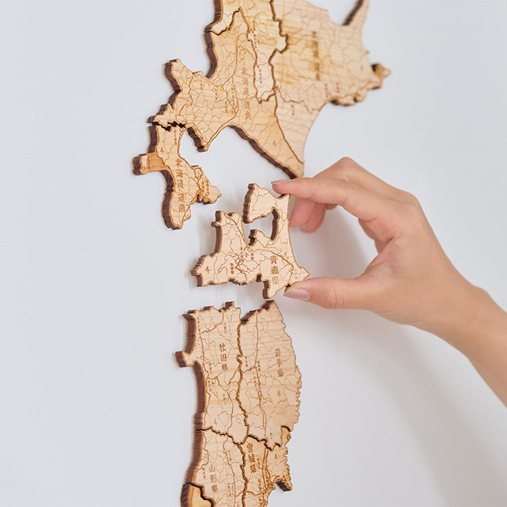 47都道府県ヒノキマグネット/32島根県