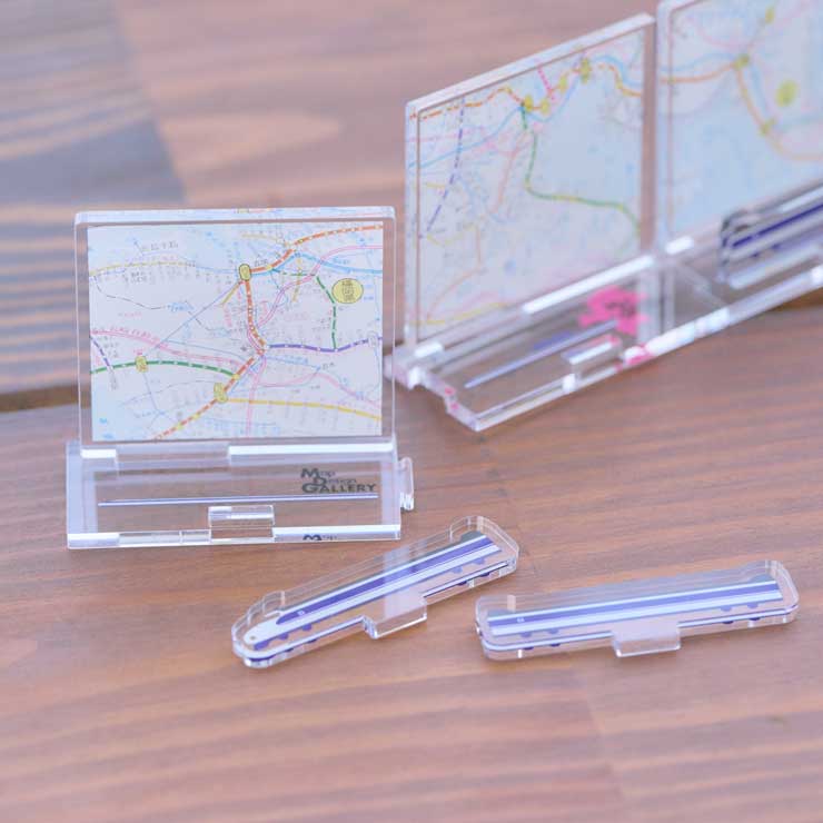 山陽新幹線つながる路線図アクリルスタンド コンプリートセット
