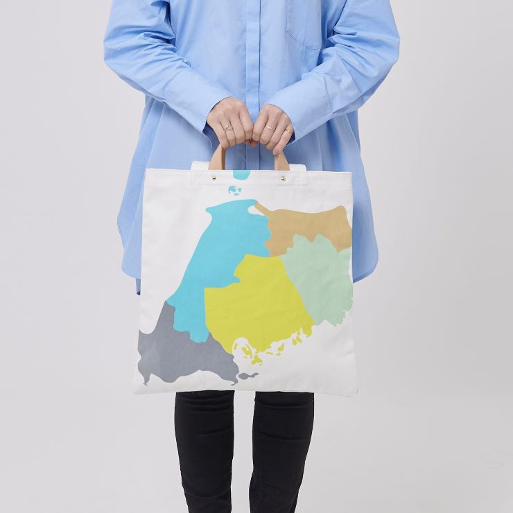 夏のお楽しみセット/スクエアトートと地図柄グッズ計8点セット