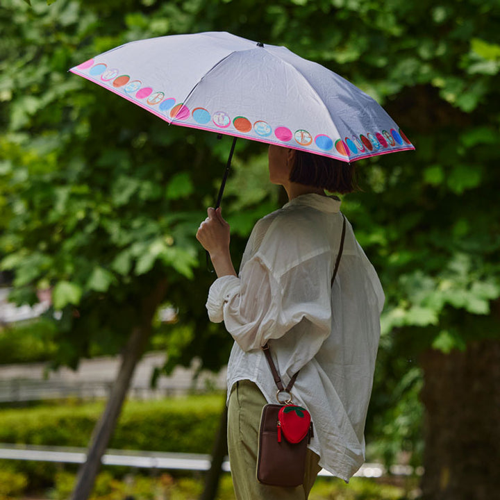 夏のお楽しみセット/晴雨兼用折りたたみ傘と地図柄グッズ計7点セット