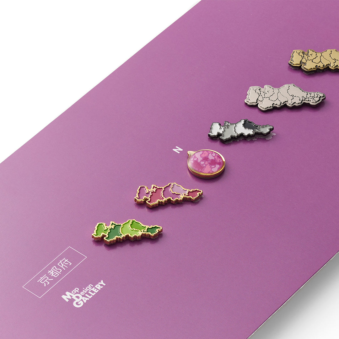 【受注生産】ピンバッジ都道府県セット/26京都府