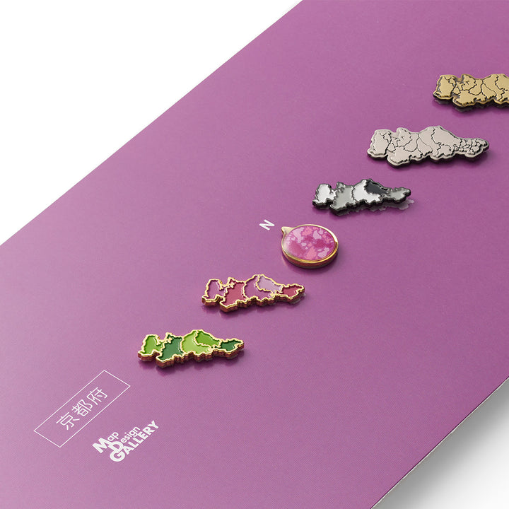 【受注生産】ピンバッジ都道府県セット/26京都府