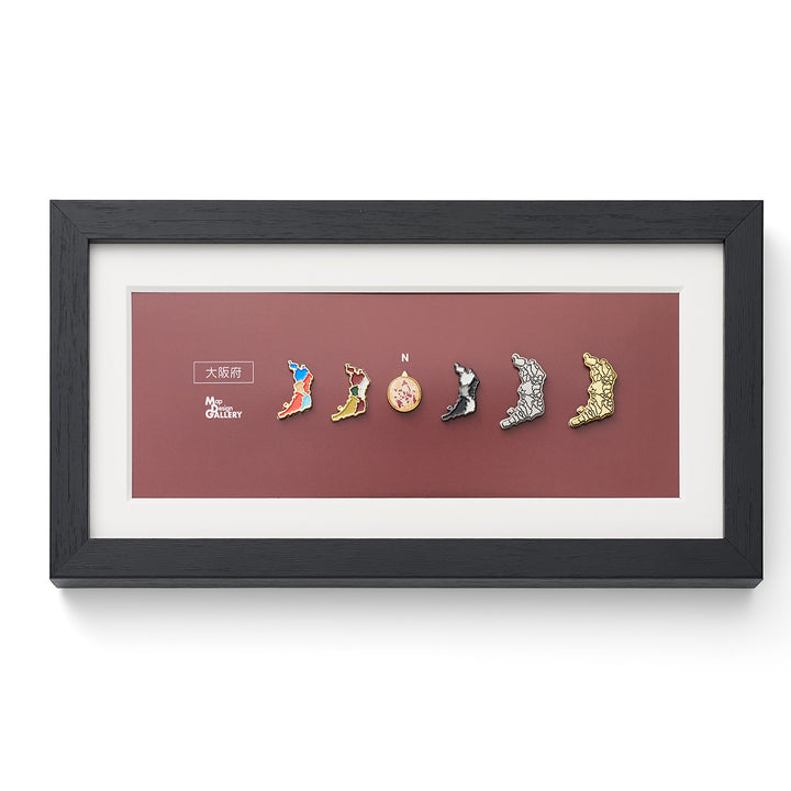 【受注生産】ピンバッジ都道府県セット/27大阪府