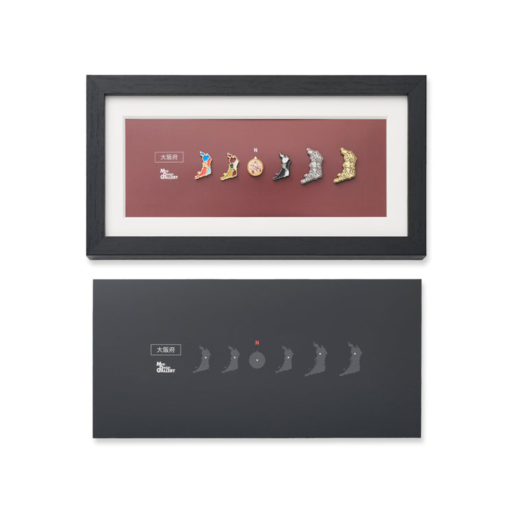 【受注生産】ピンバッジ都道府県セット/27大阪府