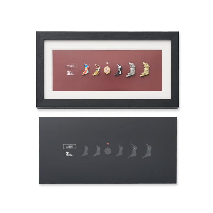 【受注生産】ピンバッジ都道府県セット/27大阪府