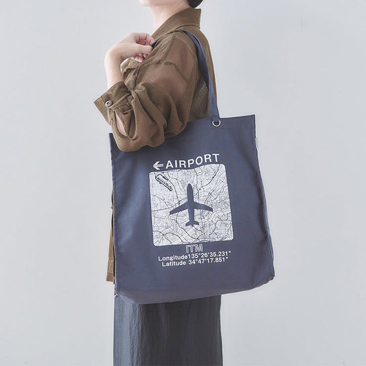 キャンバストートバッグ/伊丹空港