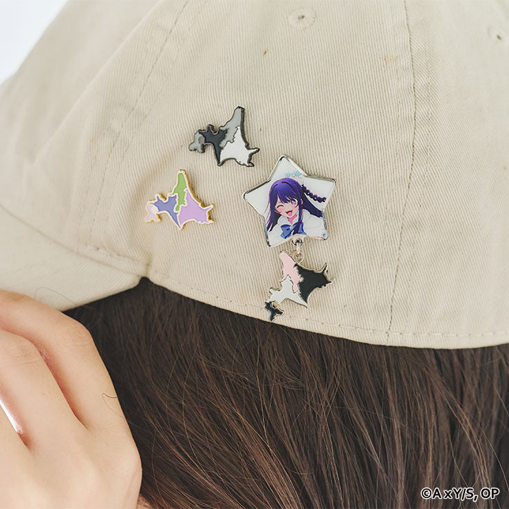 【推しの子】チャーム付ピンバッジ/17石川県（有馬かな）