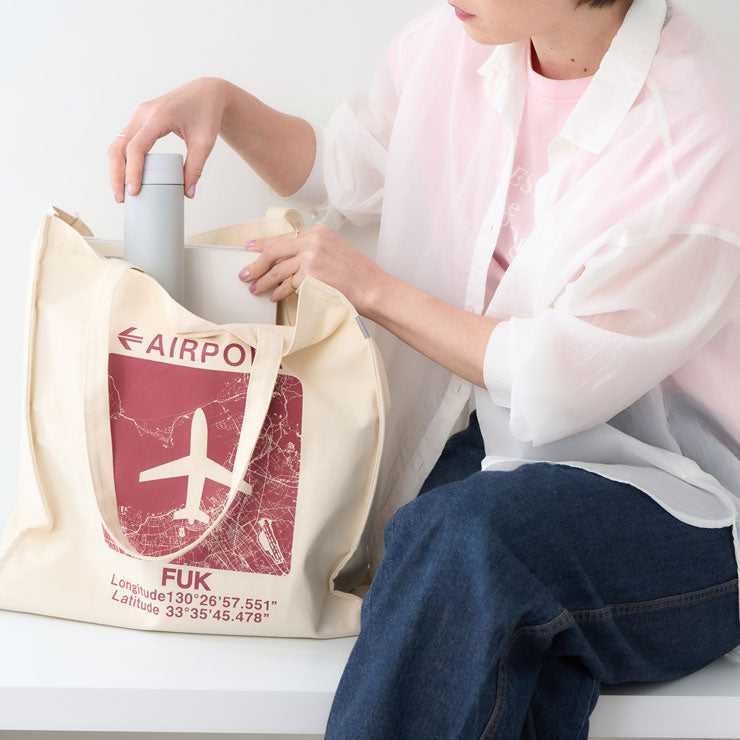 キャンバストートバッグ/長崎空港