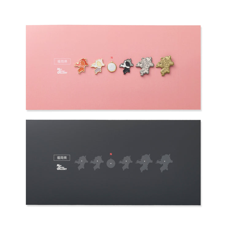 【受注生産】ピンバッジ都道府県セット/40福岡県