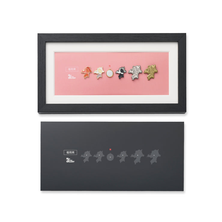 【受注生産】ピンバッジ都道府県セット/40福岡県