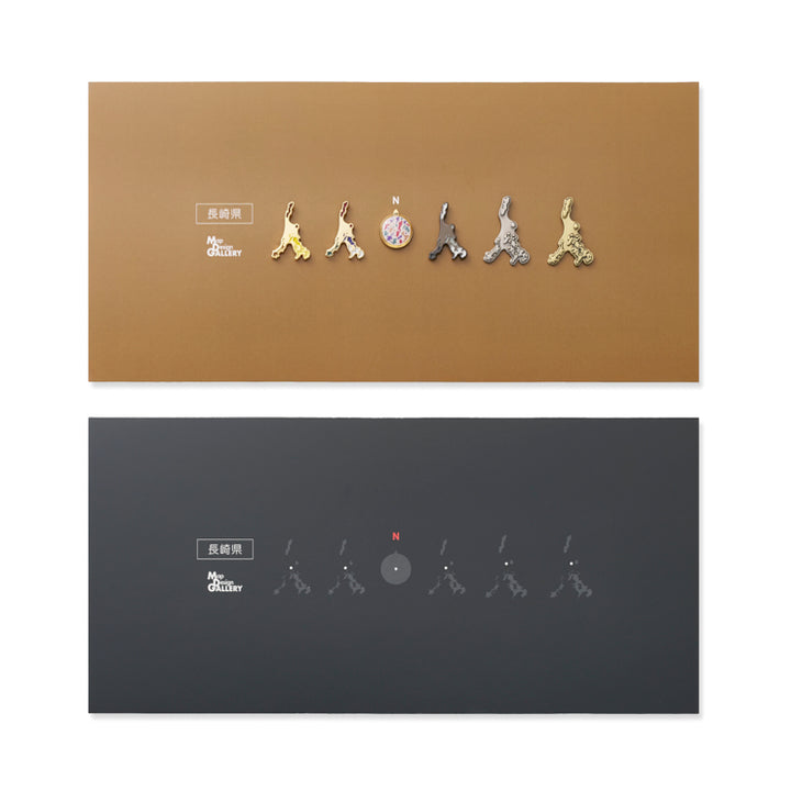 【受注生産】ピンバッジ都道府県セット/42長崎県