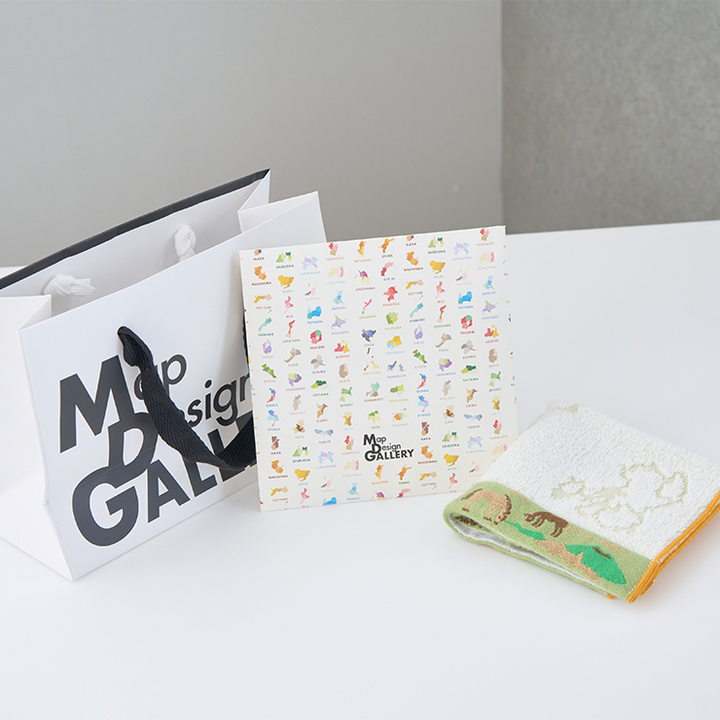 ジャカード織タオルハンカチ/富山県