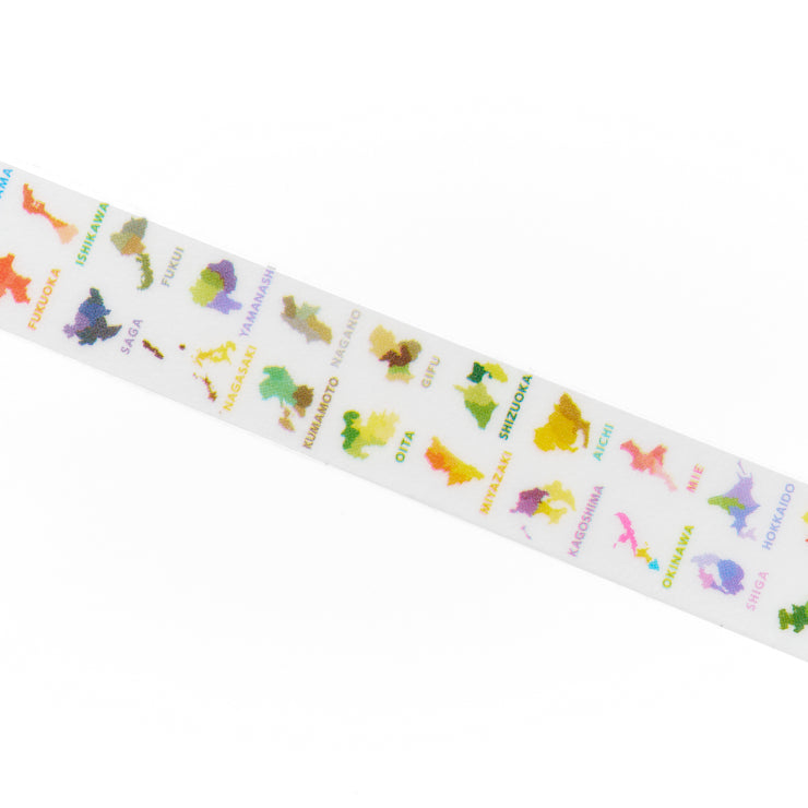 マスキングテープ/47palette 全国カラー