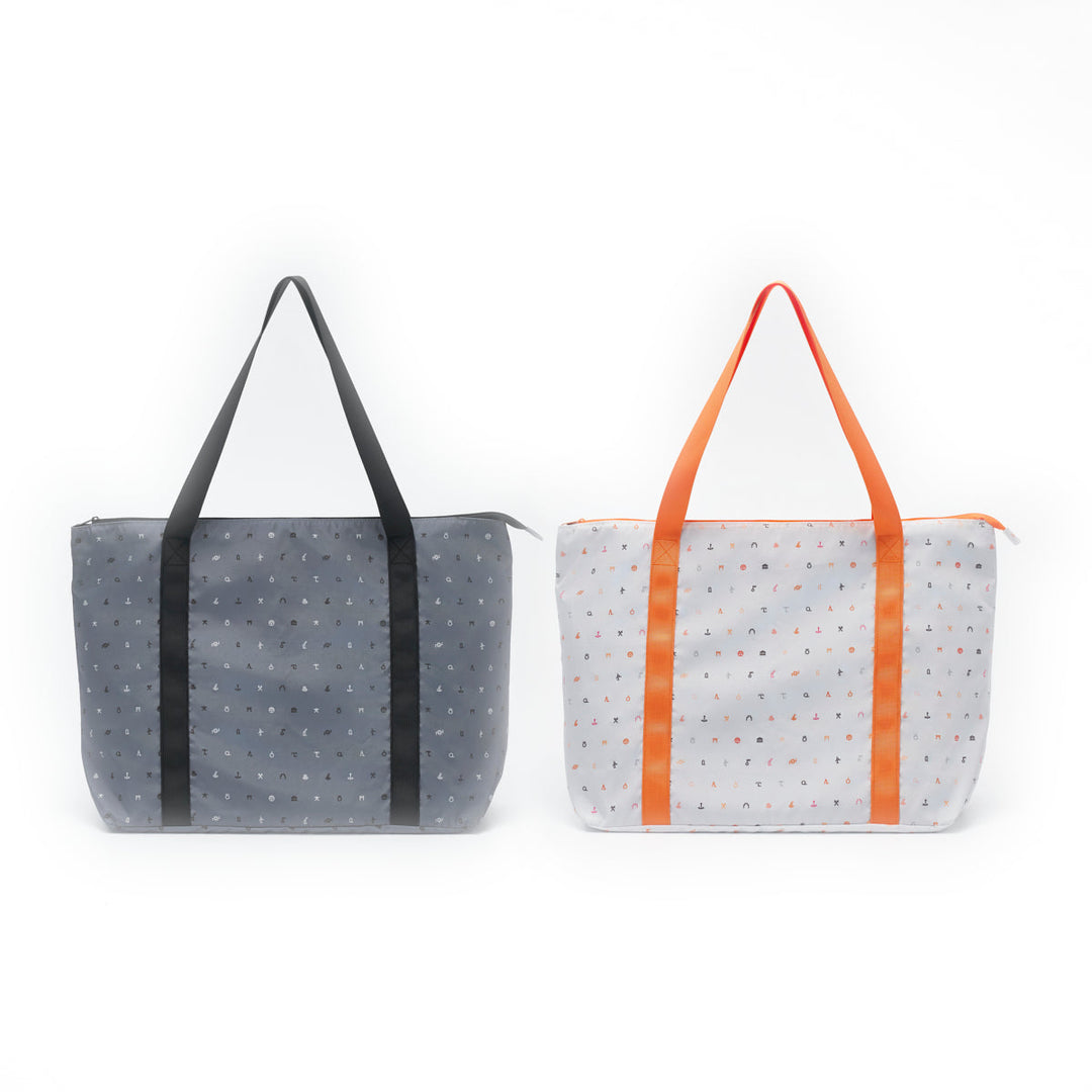 地図記号 キャリーオントートバッグ/ブラック