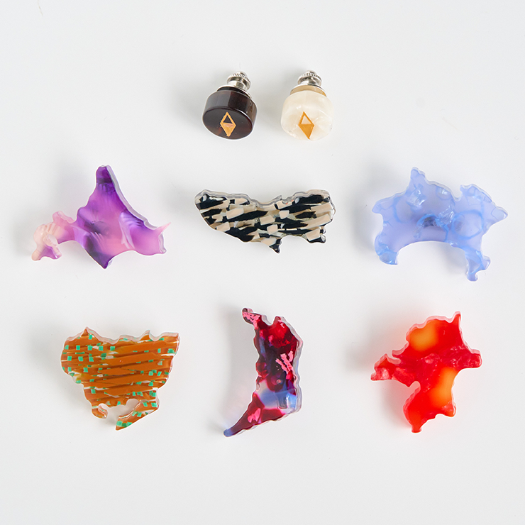 都道府県ブローチセット/40 福岡県