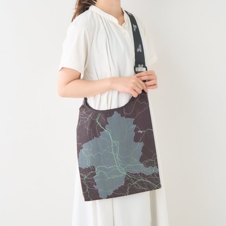 ハラちん 2点バッグ専用 2WAYバッグ(ショルダーストラップ付)/群馬県｜地図グッズ｜Map