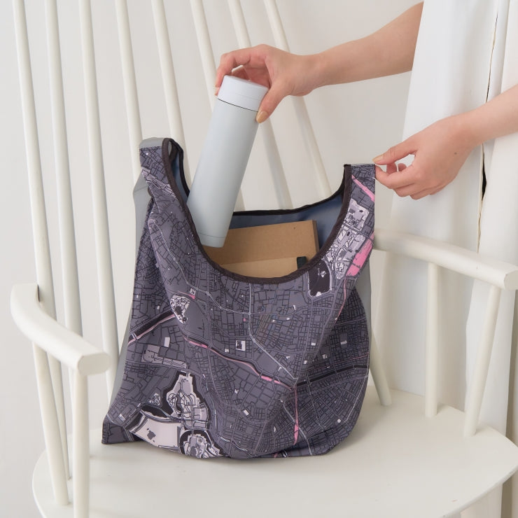 ハラちん 2点バッグ専用 2WAYバッグ(ショルダーストラップ付)/群馬県｜地図グッズ｜Map