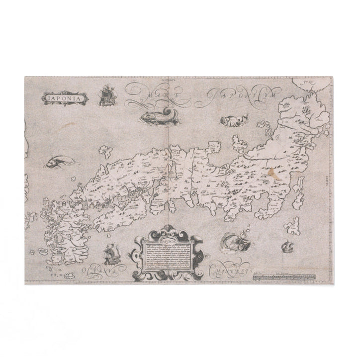 ポストカード/日本地図の変遷（ブランクス/モレイラ「日本図」）