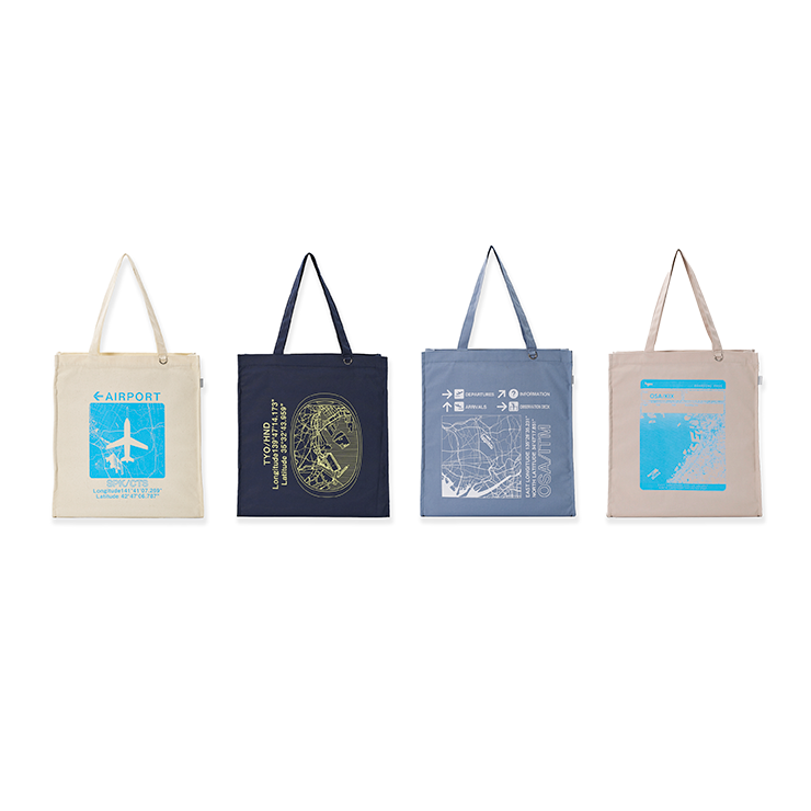 【予約商品】キャンバストートバッグ（ファスナー付）/羽田空港