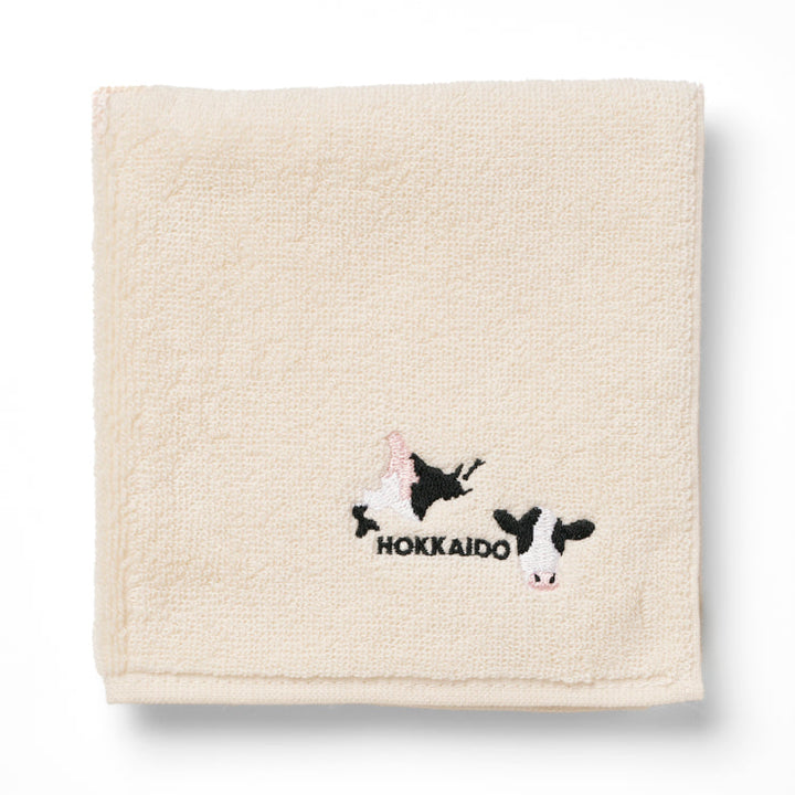 刺繍タオルハンカチ/北海道
