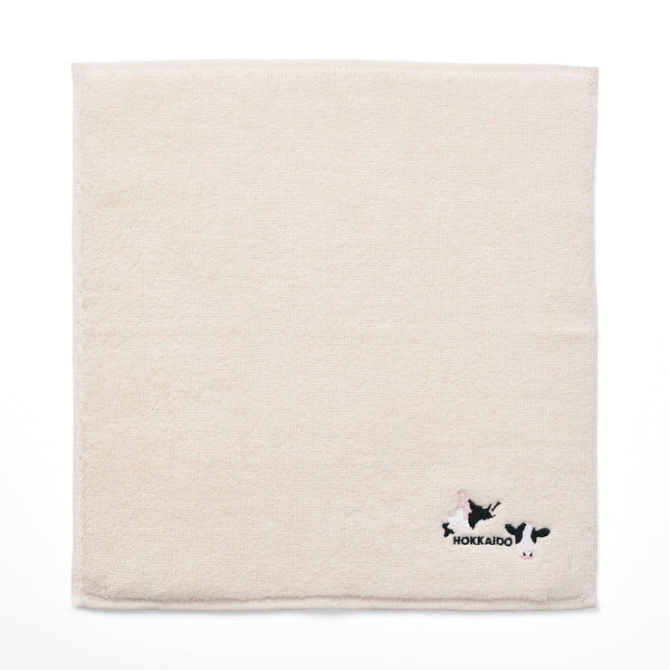 刺繍タオルハンカチ/北海道