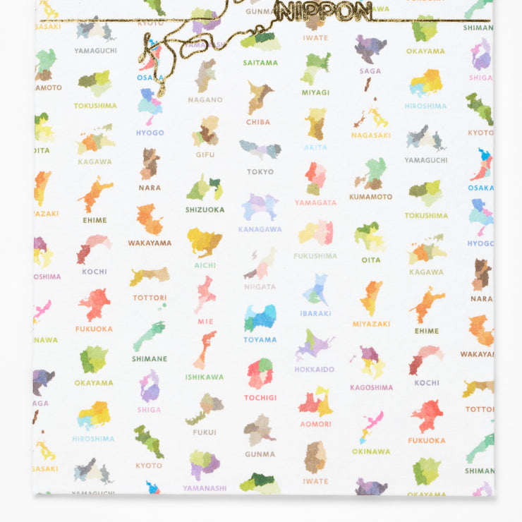 長封筒/47palette 全国カラー