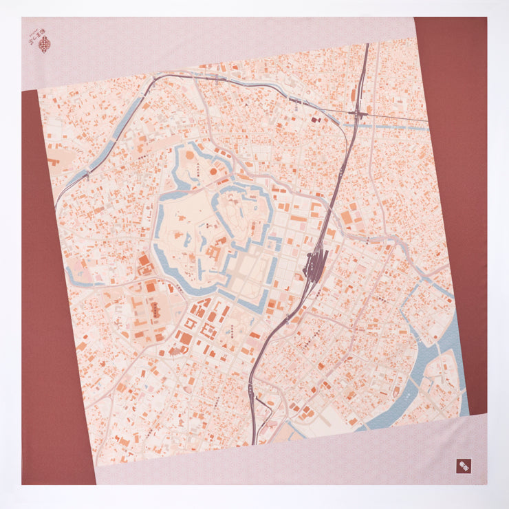 風呂敷｜Map Design GALLERYオンラインストア｜ゼンリン