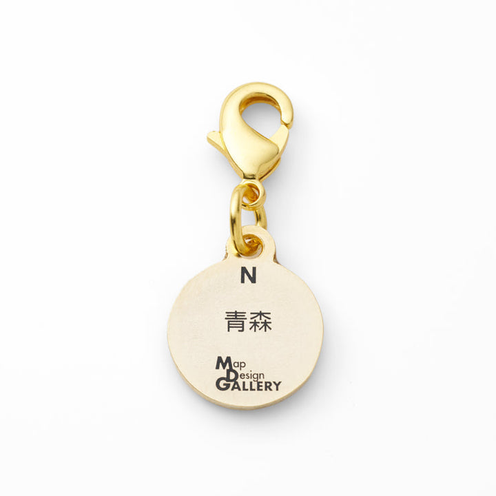 47palette メタルチャーム(2種)/02青森県