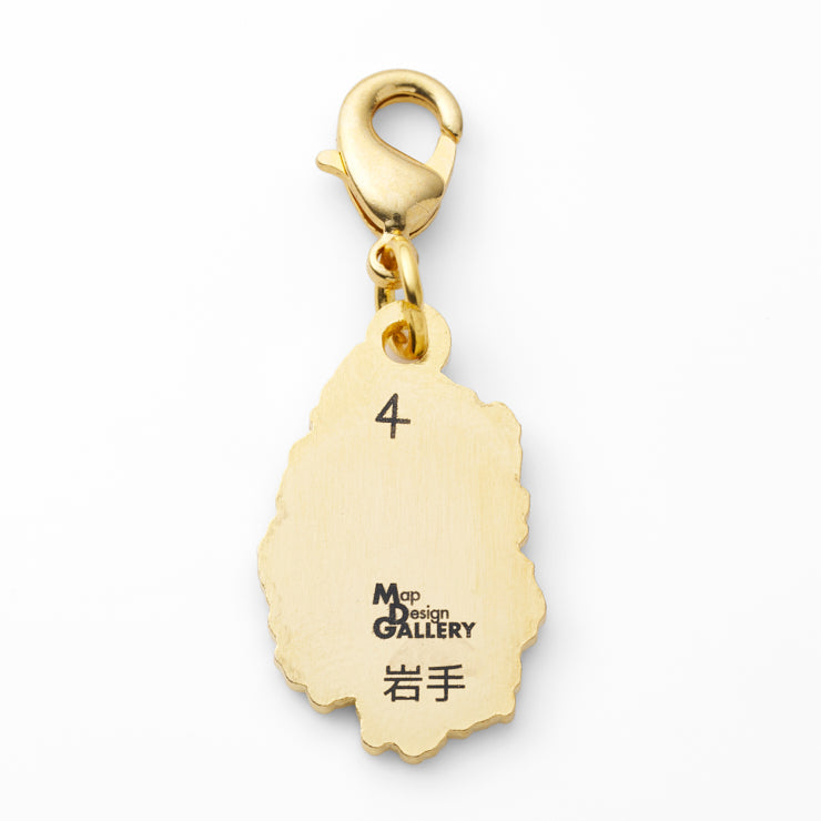 47palette メタルチャーム(2種)/03岩手県