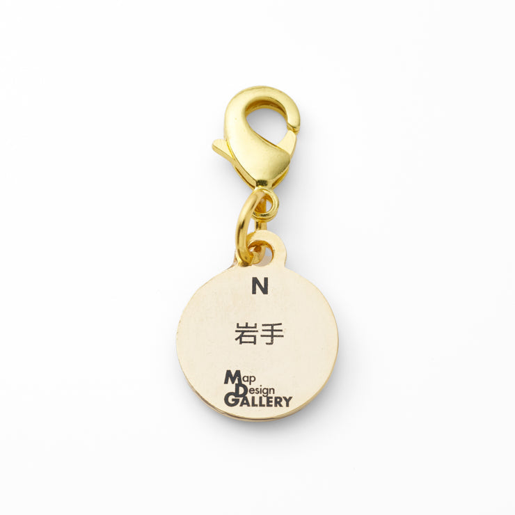 47palette メタルチャーム(2種)/03岩手県